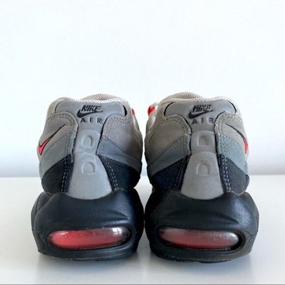 NIKE AIR MAX 95 SOLAR RED Size 8 - Picture 6 of 10